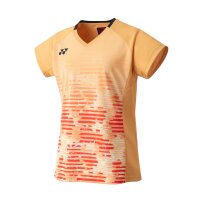 Yonex Ladies Crew Neck Shirt Tournament 20703 Saffron L