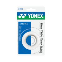Yonex AC130 Super Thin Grip 3er Pack weiß