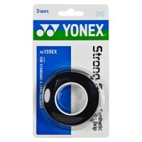 Yonex Strong Grap AC135 noir paquet de 3