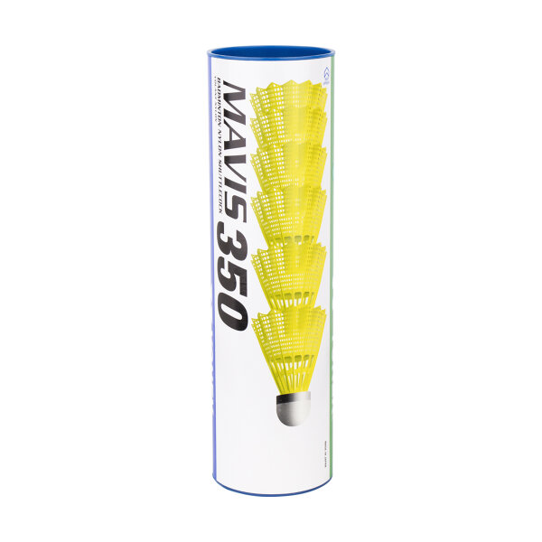 Yonex Mavis 350 6er Dose Weiß Schnell